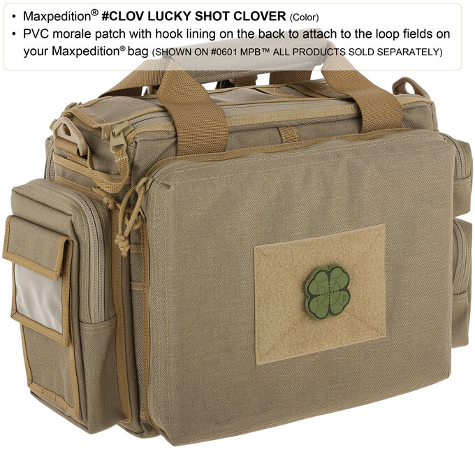 Maxpedition - Badge Lucky shot clover - Swat
