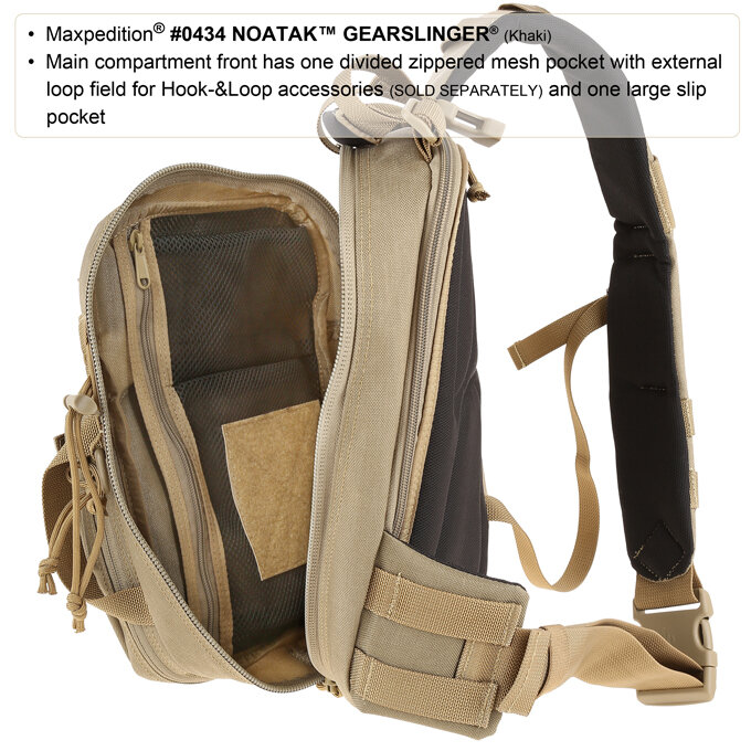 Maxpedition Noatak GearSlinger - zwart