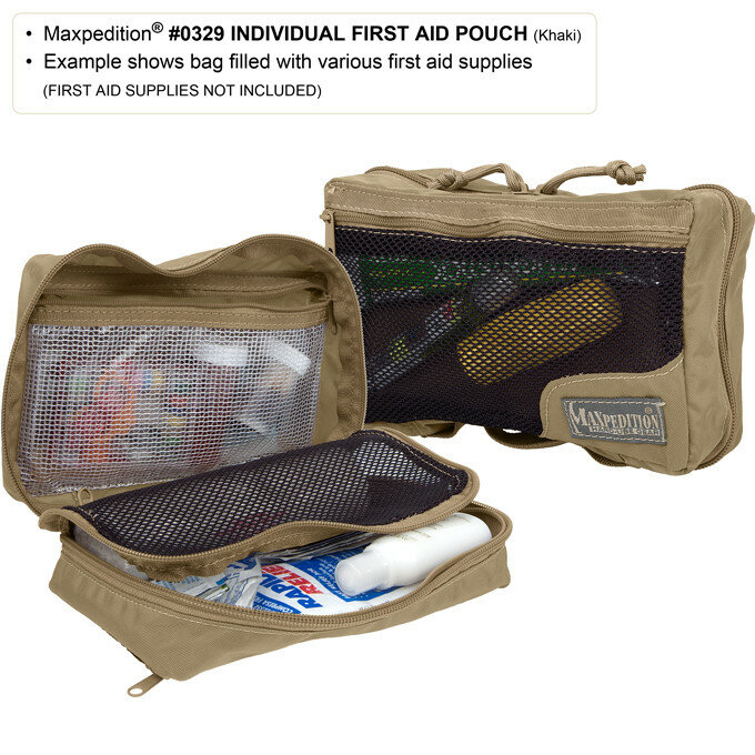 Maxpedition Individual First Aid pouch - Zwart