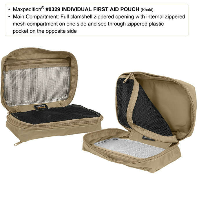 Maxpedition Individual First Aid pouch - Zwart