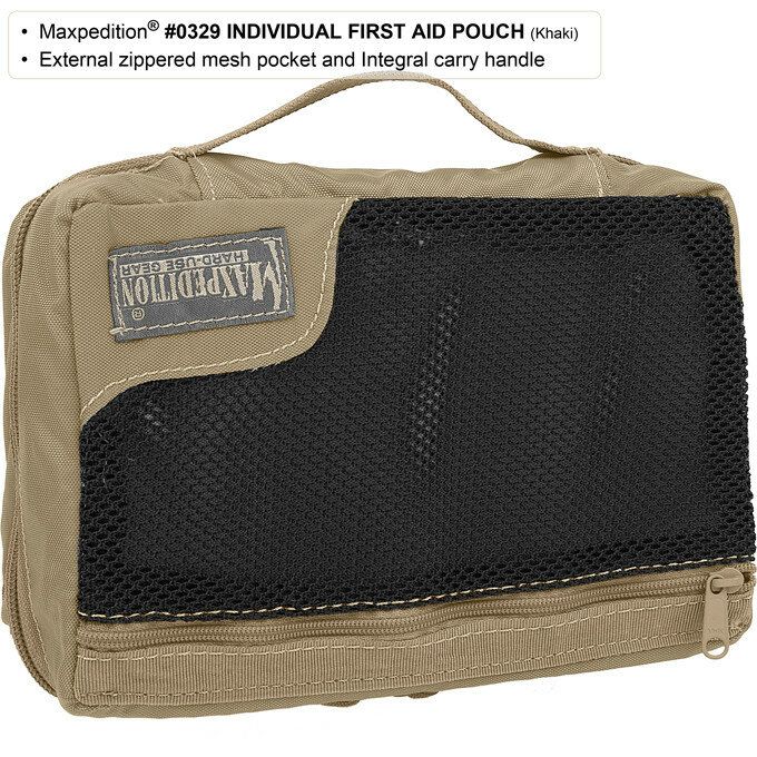 Maxpedition Individual First Aid pouch - Zwart
