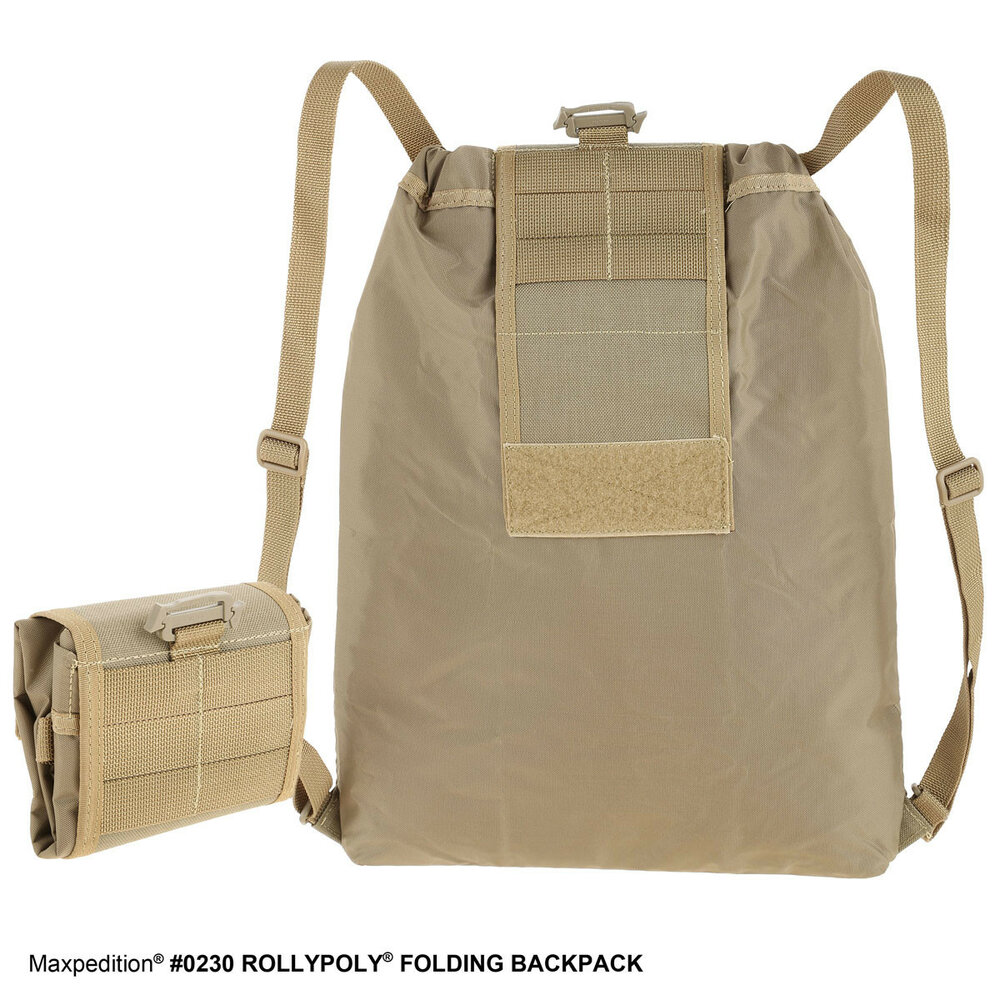 Maxpedition - RollyPoly backpack - zwart