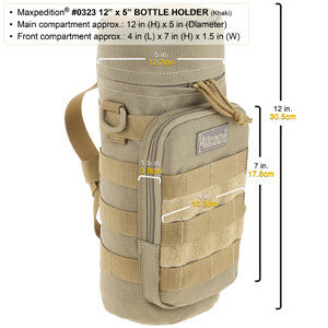 Maxpedition - 12 x 5 Fleshouder khaki