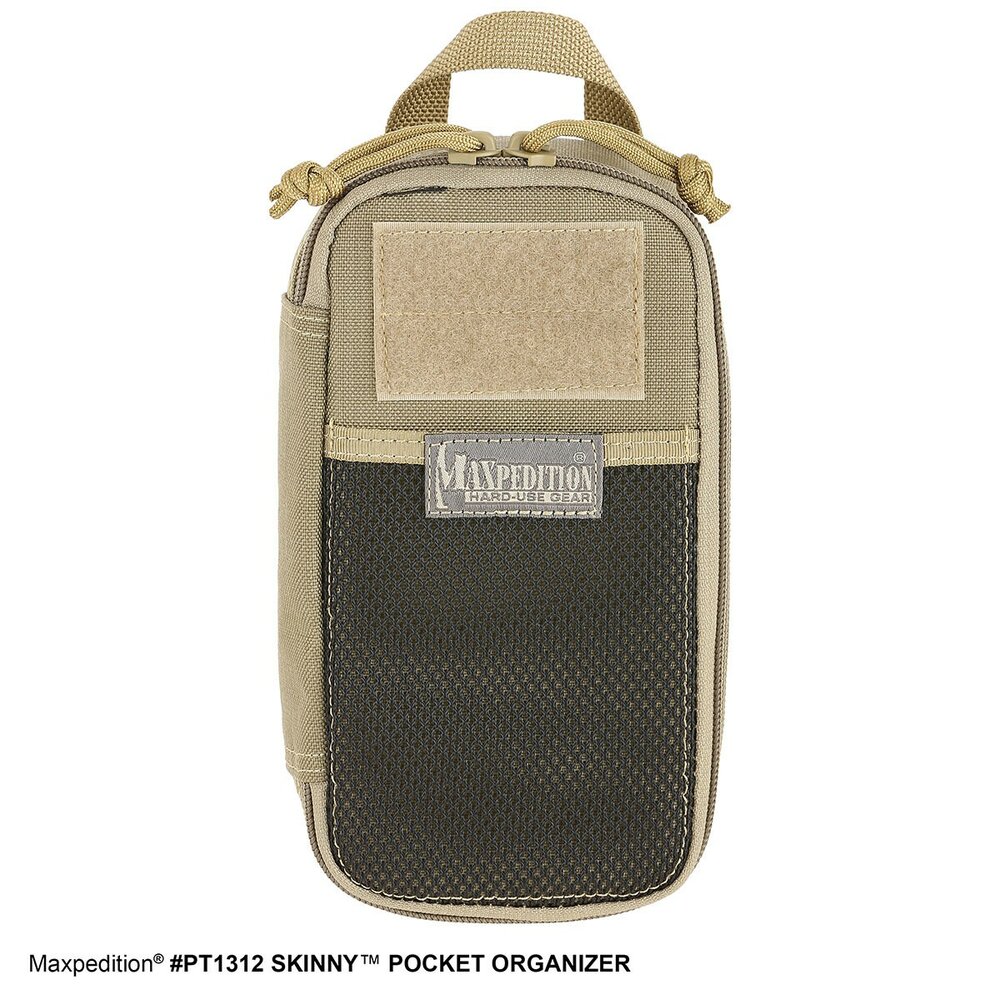 Maxpedition - Skinny pocket organizer zwart
