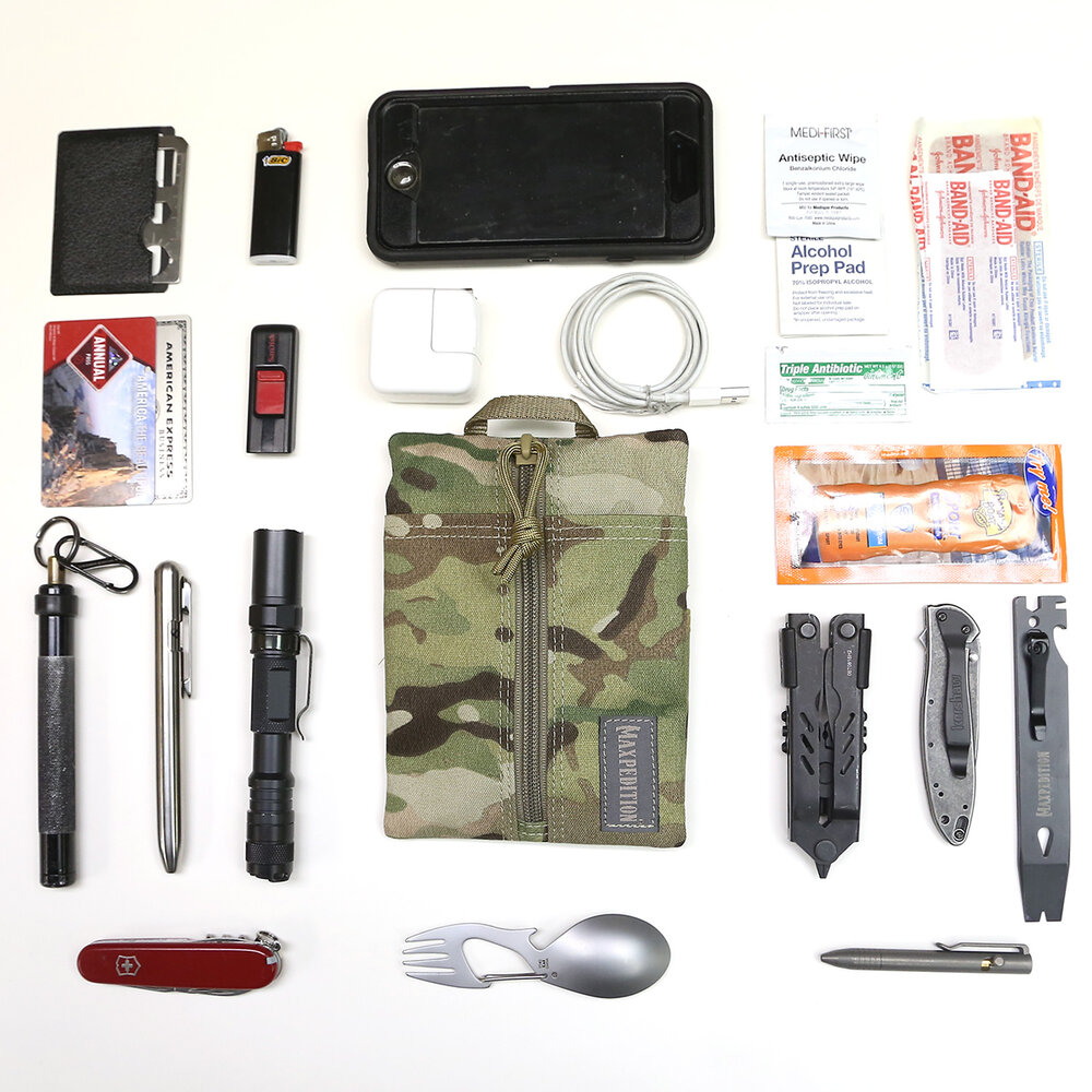 Platy Pocket Organizer 5&quot; x 7&quot; camo