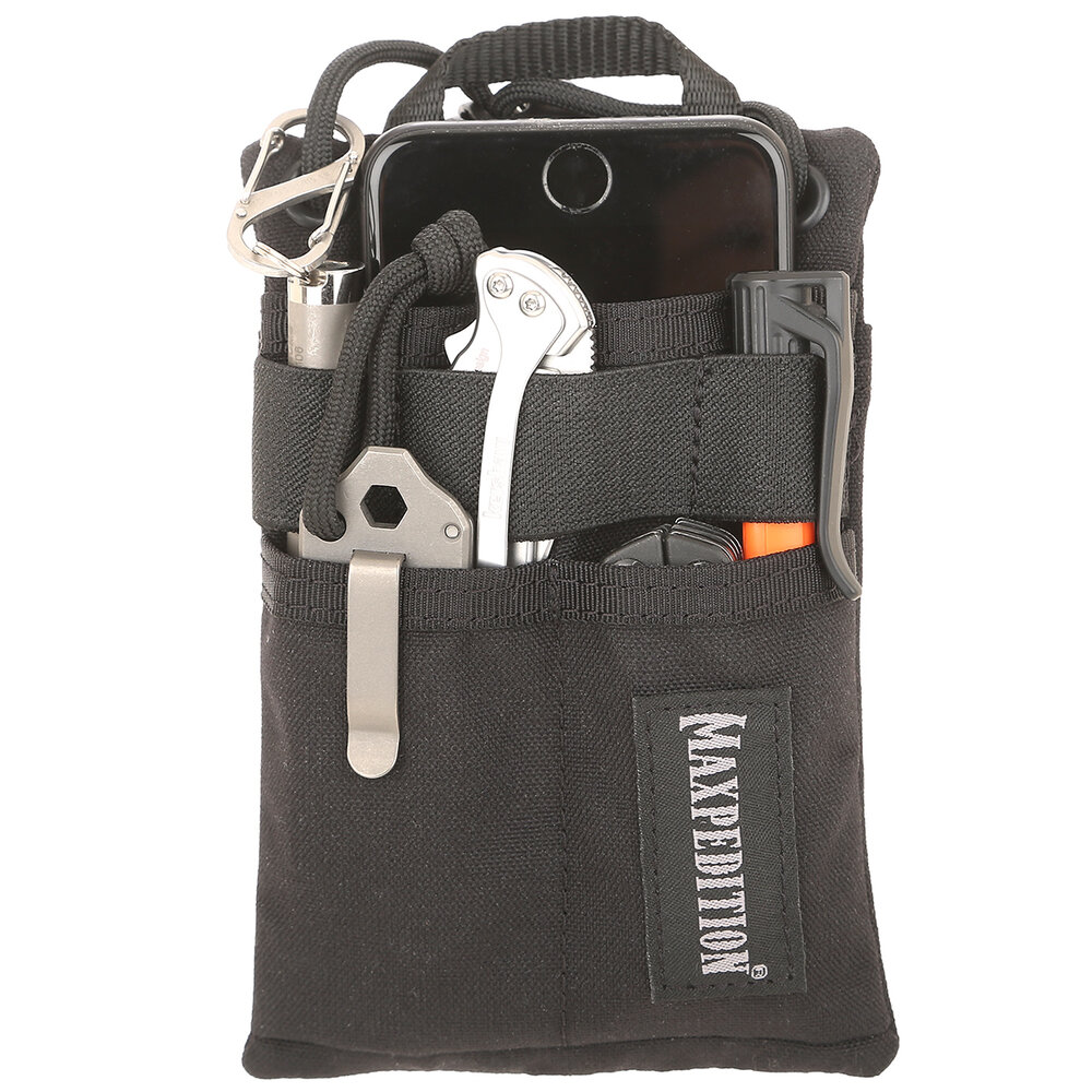 Platy Pocket Organizer 4&quot; x 6&quot; zwart