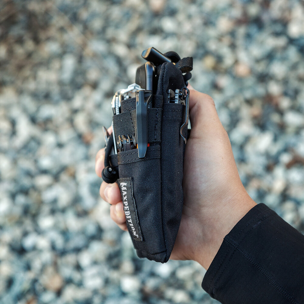 Platy Pocket Organizer 4&quot; x 6&quot; zwart