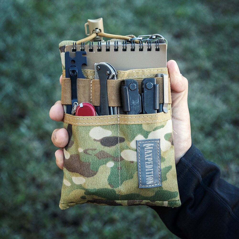 Platy Pocket Organizer 5" x 7" camo