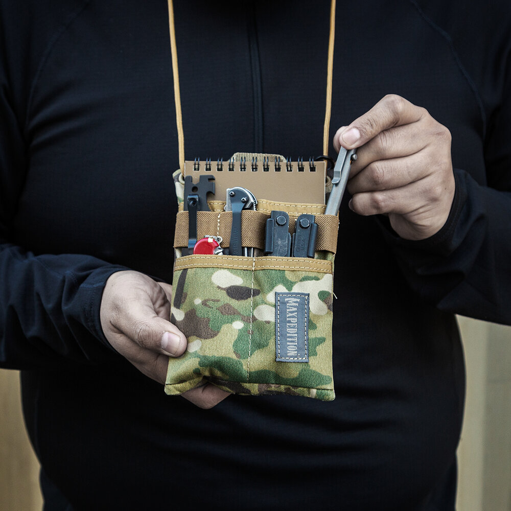 Platy Pocket Organizer 5" x 7" camo