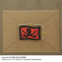 Maxpedition - Badge Jolly Roger - Stealth