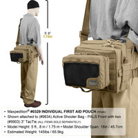 Maxpedition Individual First Aid pouch - Zwart
