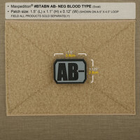 Maxpedition - Bloedgroep - AB- (glow)