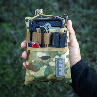 Platy Pocket Organizer 5&quot; x 7&quot; camo