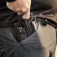 Platy Pocket Organizer 4&quot; x 6&quot; zwart