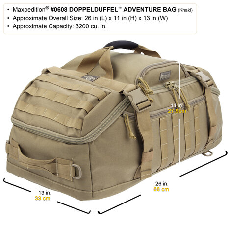Maxpedition luggage top