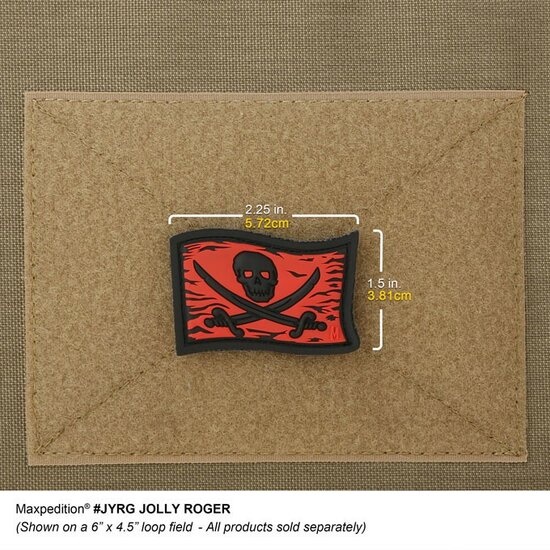 Maxpedition - Badge Jolly Roger - Full Color