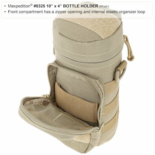 Maxpedition - 10&#039;&#039; x 4&#039;&#039; Bottle Holder khaki
