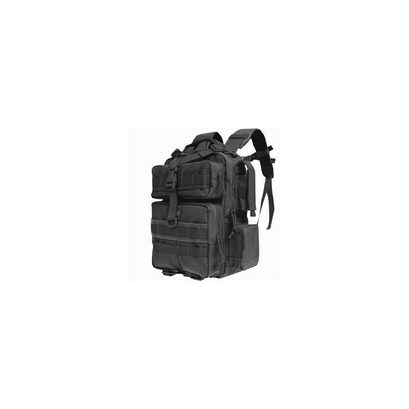 Main compartment 13" x 9.5" x 4.5" wi Maxpedition Typhoon Backpack 0529B Black 