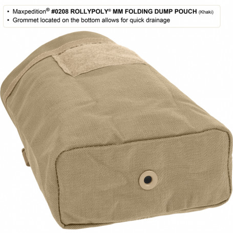Maxpedition 0208G Rollypoly Folding Dump Pouch Green 